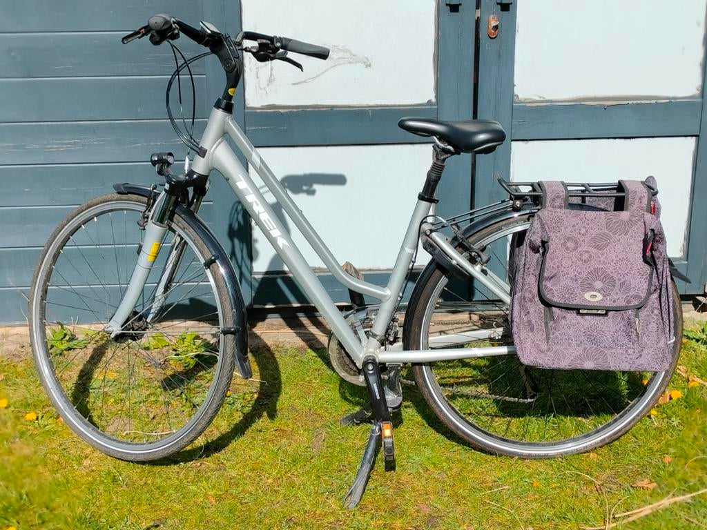 Trek damesfiets, Fietsen en Brommers, Fietsen | Dames | Damesfietsen, Ophalen, Gebruikt, Overige merken, Versnellingen