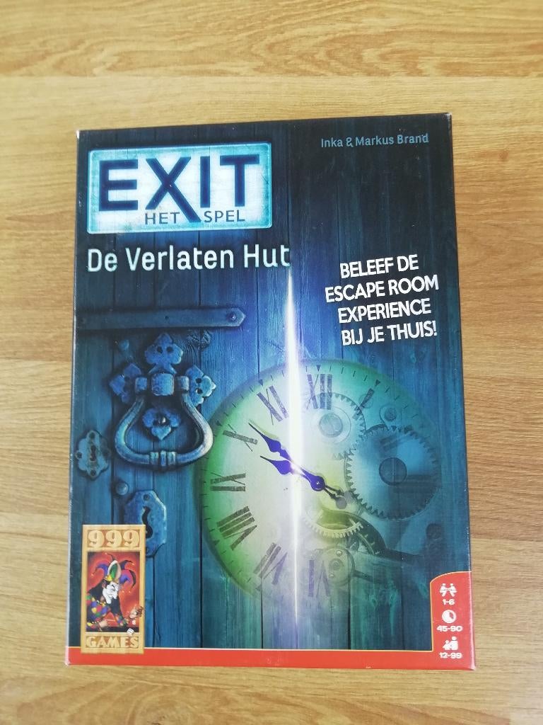 exit spel de verlaten hut, Ophalen, Zo goed als nieuw, Overige typen
