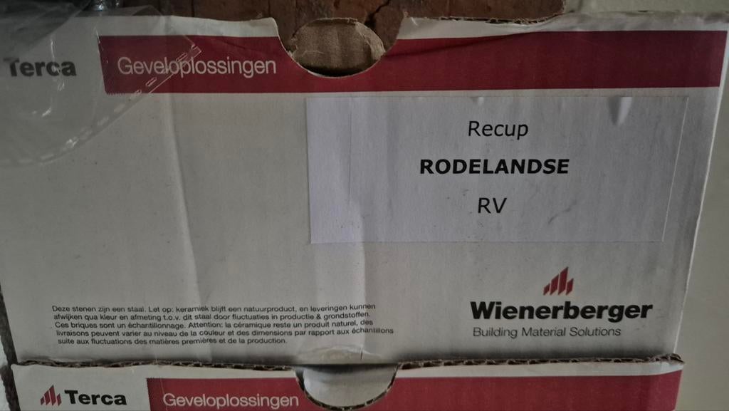 Briques - Red Land RV (recup), Enlèvement, Comme neuf, Briques