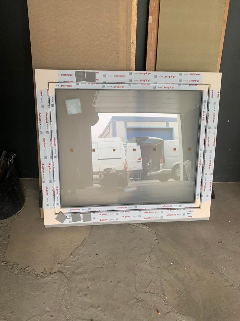 Nieuw Raam enkele vleugel 1300 breed en 1110  hoog, Doe-het-zelf en Bouw, Ophalen, Nieuw