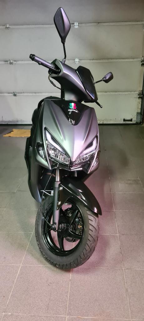 Sirocco GTS 50 cc - scooter - 1120 km, Comme neuf, Enlèvement, Essence, 50 cm³