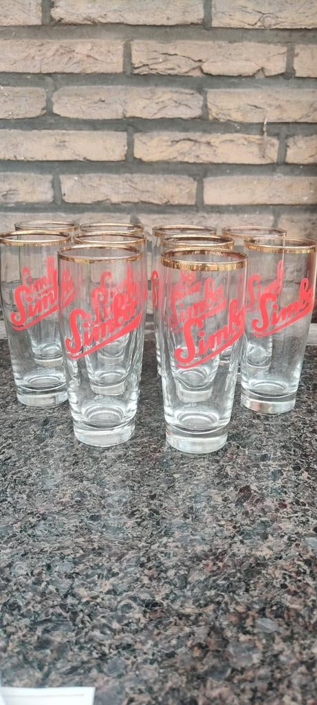 Brasserie Glass Simba Zeeberg, Alost, Collections, Enlèvement ou Envoi