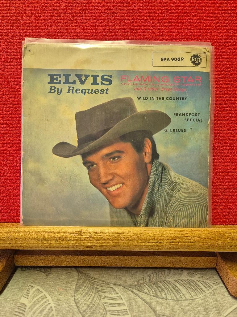 EP elvis, Cd's en Dvd's, Gebruikt, 7 inch, Ophalen of Verzenden, Pop