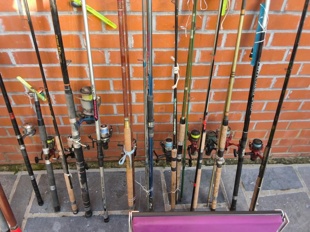 matériels de pêche, Enlèvement