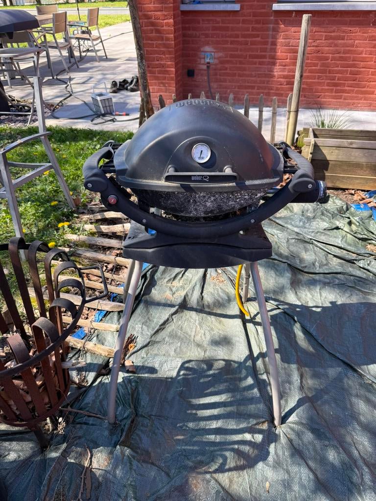 Weber Q barbecue gaz a restaurer, Enlèvement, Utilisé