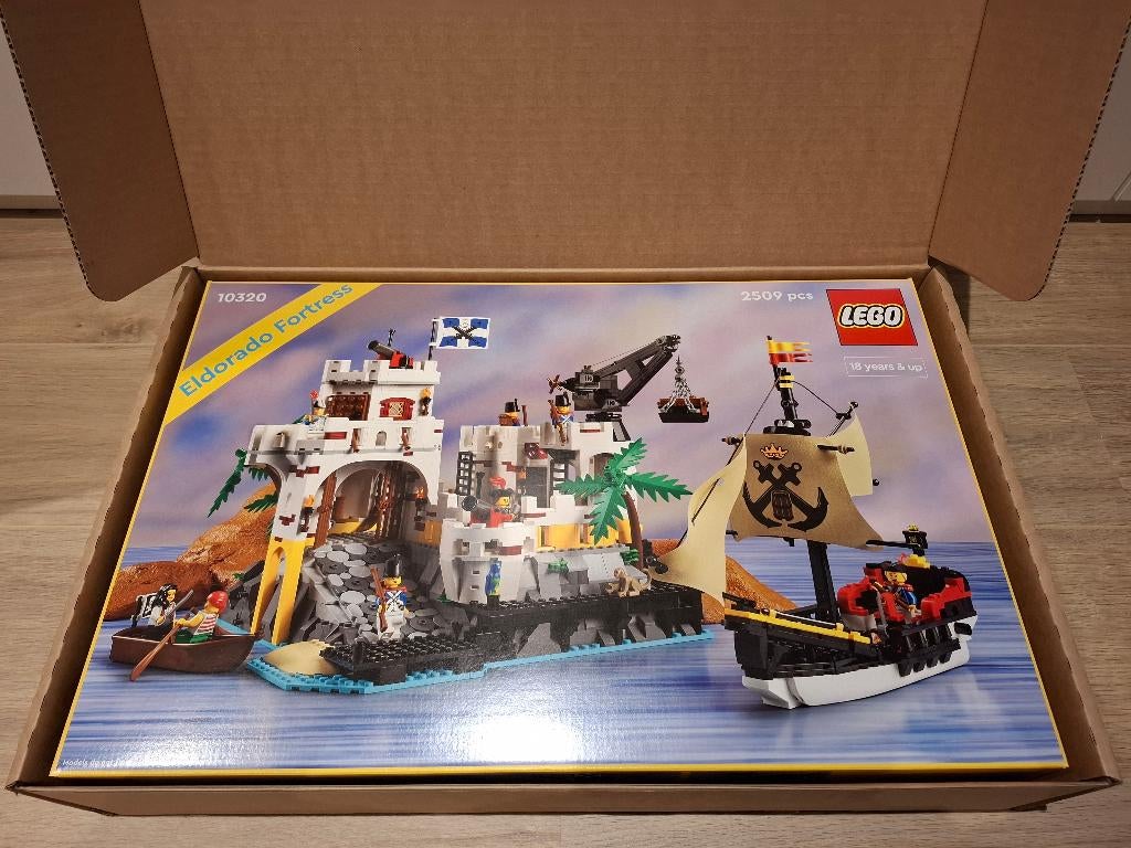 Lego 10320 Eldorado Fortress NIEUW, Ophalen of Verzenden, Nieuw, Complete set, Lego