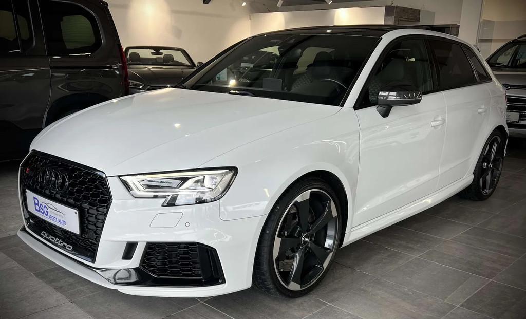 Audi RS3 Sportback 2.5 TFSI Quattro S tronic * TOIT PANO *, Auto's, Audi, Automaat, RS3, Wit, Leder