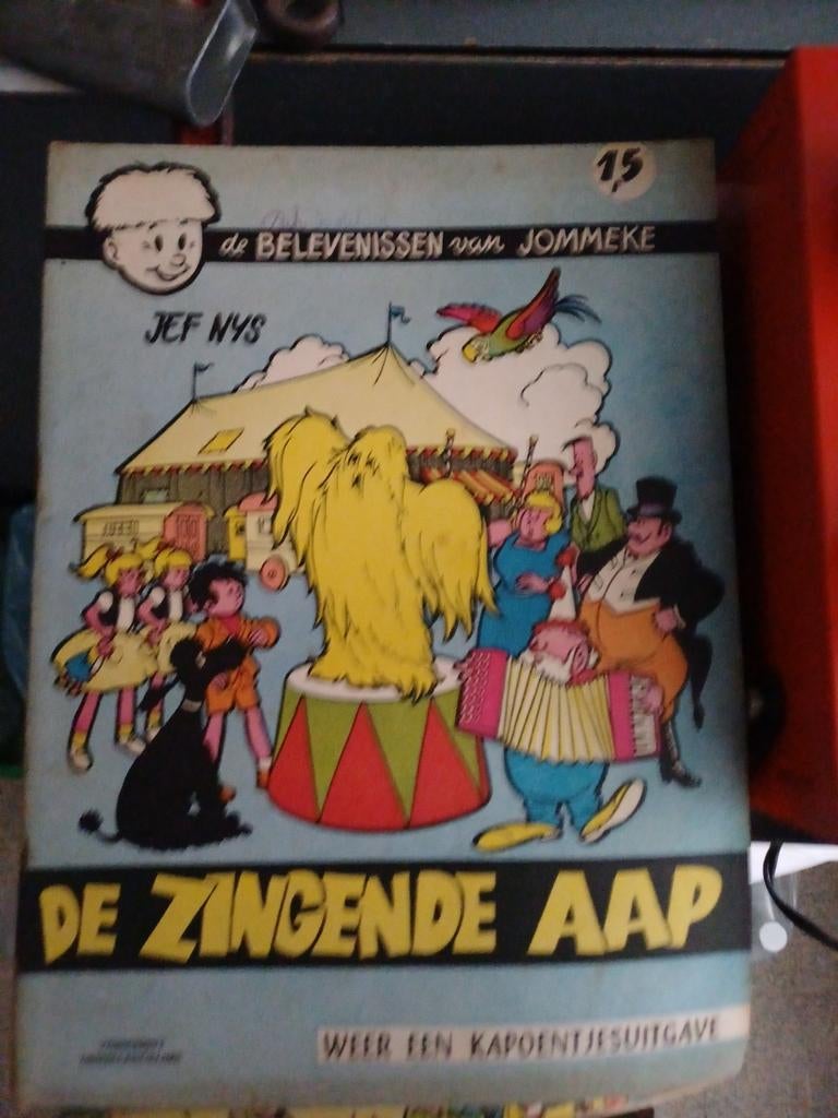 Jommeke - DE ZINGENDE AAP, Verzamelen, Ophalen of Verzenden