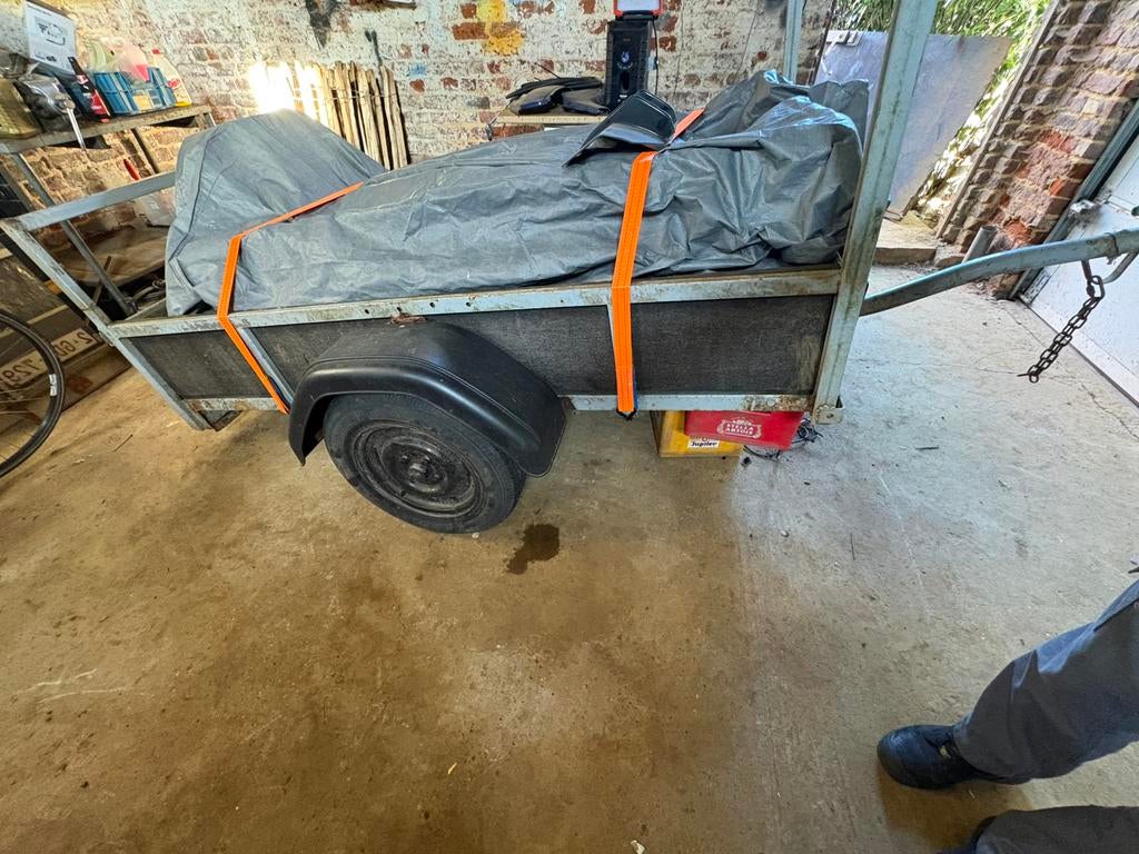 Aanhangwagen 750kg, Enlèvement, Comme neuf