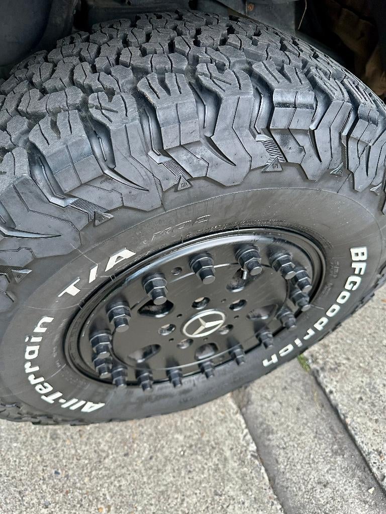 G-Wagen super mooie velgen met banden te koop, Auto-onderdelen, Ophalen, Band(en)