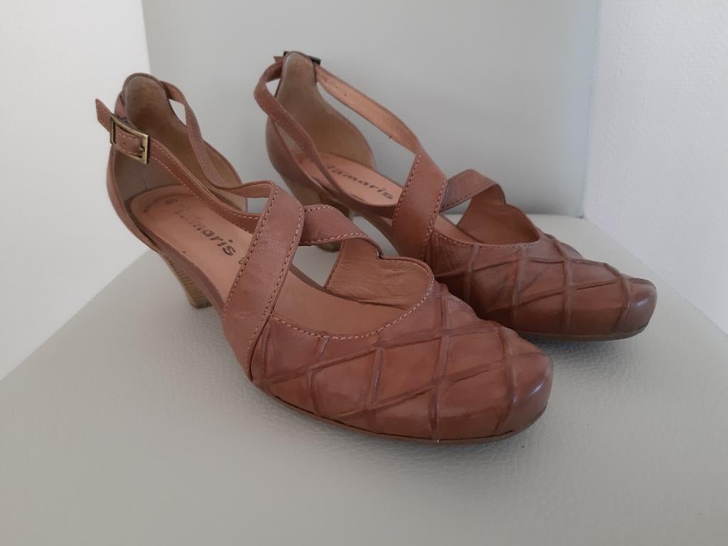 Chaussures brunes pour femmes, Vêtements | Femmes, Chaussures, Tamaris, Enlèvement ou Envoi, Comme neuf, Brun