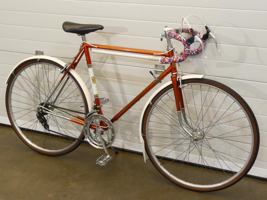 Leuke oranje seventies koersfiets Norta Super Luxe, 57 à 61 cm, Enlèvement, 10 à 15 vitesses, 28 pouces