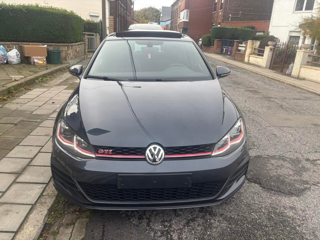 Golf 7.5 gti 2.0tsi jaar 2020 dsg versnellingsbak, Auto's, Volkswagen, Stof, Euro 6, 4 cilinders, Zilver of Grijs