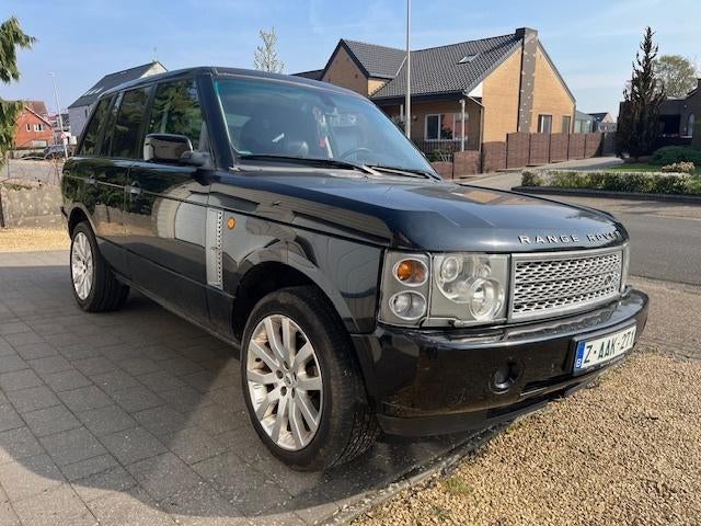 Range Rover TD6 *Lichte vracht* Met versnellingsbakrevisie*, Auto's, Land Rover, Automaat, Zwart, Leder, Bedrijf