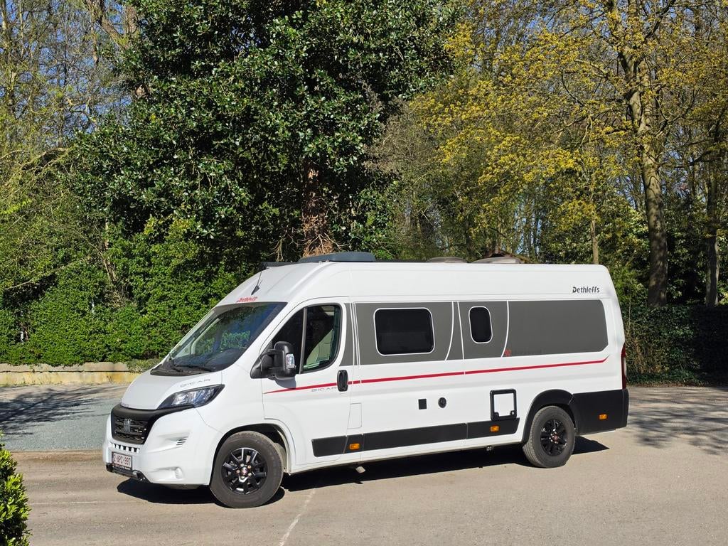 Fiat Dethleffs Globetrail buscamper in ware topconditie!!, Caravanes & Camping, Camping-cars, 6 à 7 mètres, Toilette à cassette