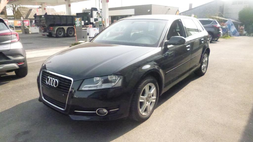 Audi A3 Sportback 1.6 TDI, Auto's, Voorwielaandrijving, Euro 5, Zwart, 4 cilinders