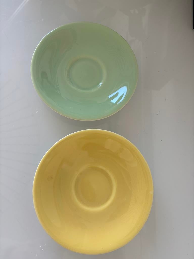 Assiettes à café Villeroy & Boch 2 pièces, Enlèvement ou Envoi