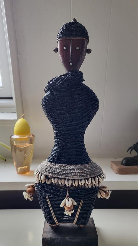 Decoratieve houten pop, Huis en Inrichting, Woonaccessoires | Zuilen en Pilaren, Ophalen