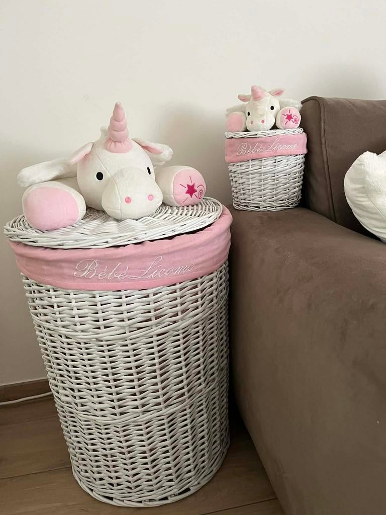 Panier à linge / rangement enfant licorne, Enfants & Bébés, Chambre d'enfant | Aménagement & Décoration, Enlèvement, Comme neuf