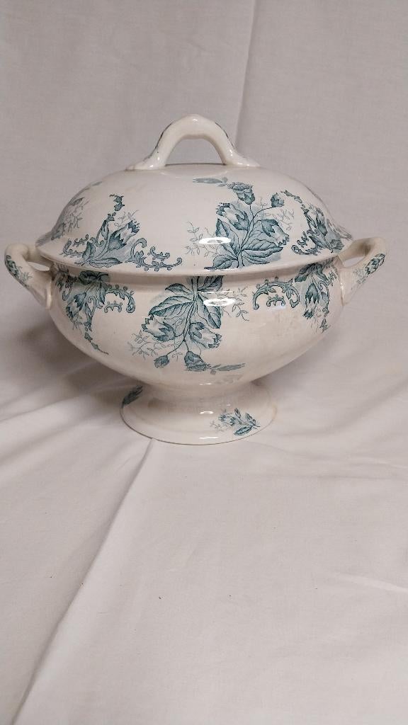 Ancien pot avec couvercle, Antiquités & Art, Enlèvement ou Envoi