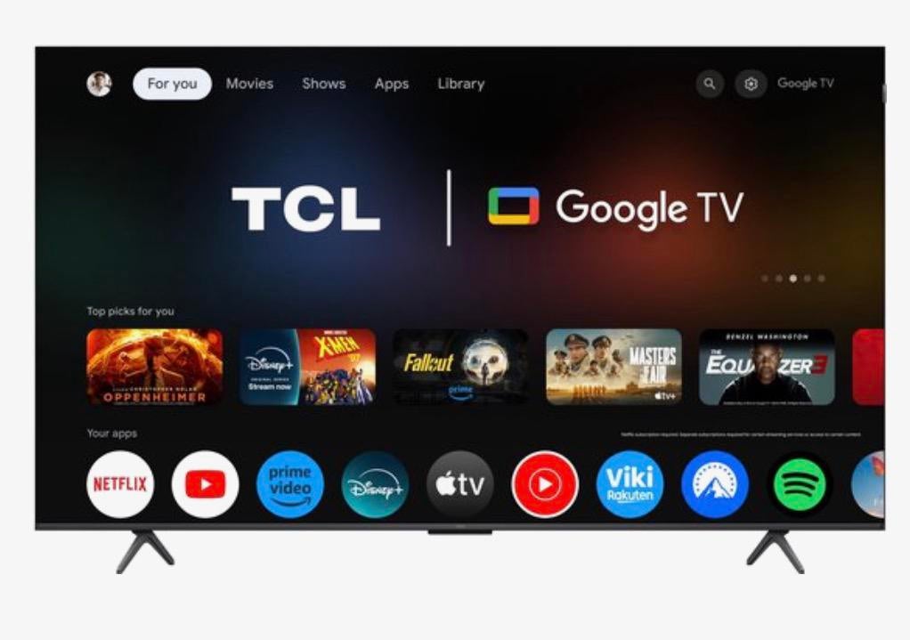 Smart-tv van 55 inch, Ophalen, Zo goed als nieuw