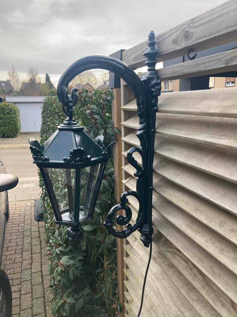 2 lampes d'extérieur classiques, Enlèvement, Comme neuf, Aluminium