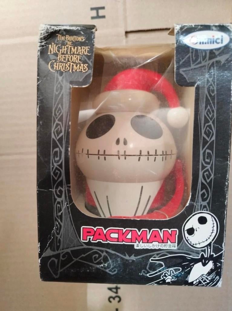 Pac man Jack Skelton nightmare before christmas . J ai achet, Collections, Cinéma & Télévision