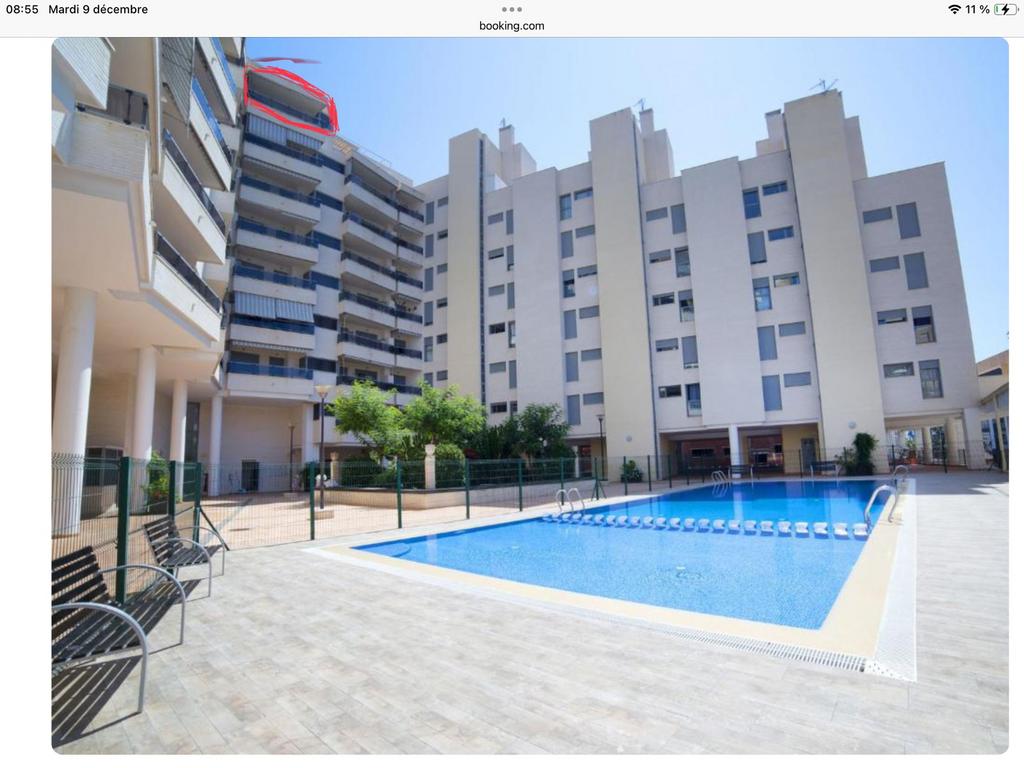 Beau penthouse (4p), piscine,centre Calpe, nord d’Alicante, Propriétaire, Ville, Costa Blanca, 4 personnes