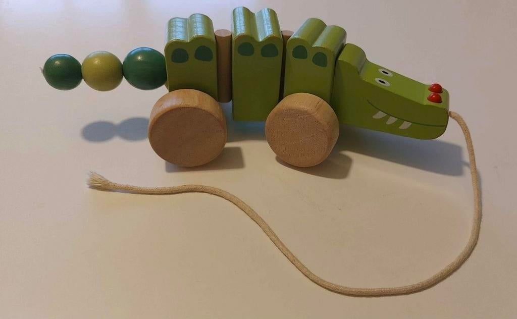 Small foot trek-krokodil, Ophalen