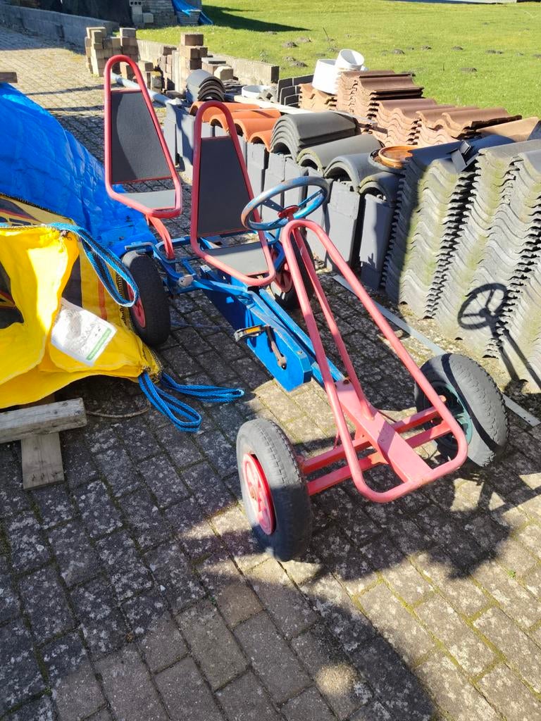 Gocart, skelter, Ophalen