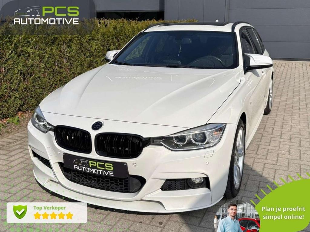 BMW 318 Touring M-pakket / 2.0 Diesel / Uit Overname, Auto's, BMW, Euro 5, Zwart, 4 cilinders, Alcantara