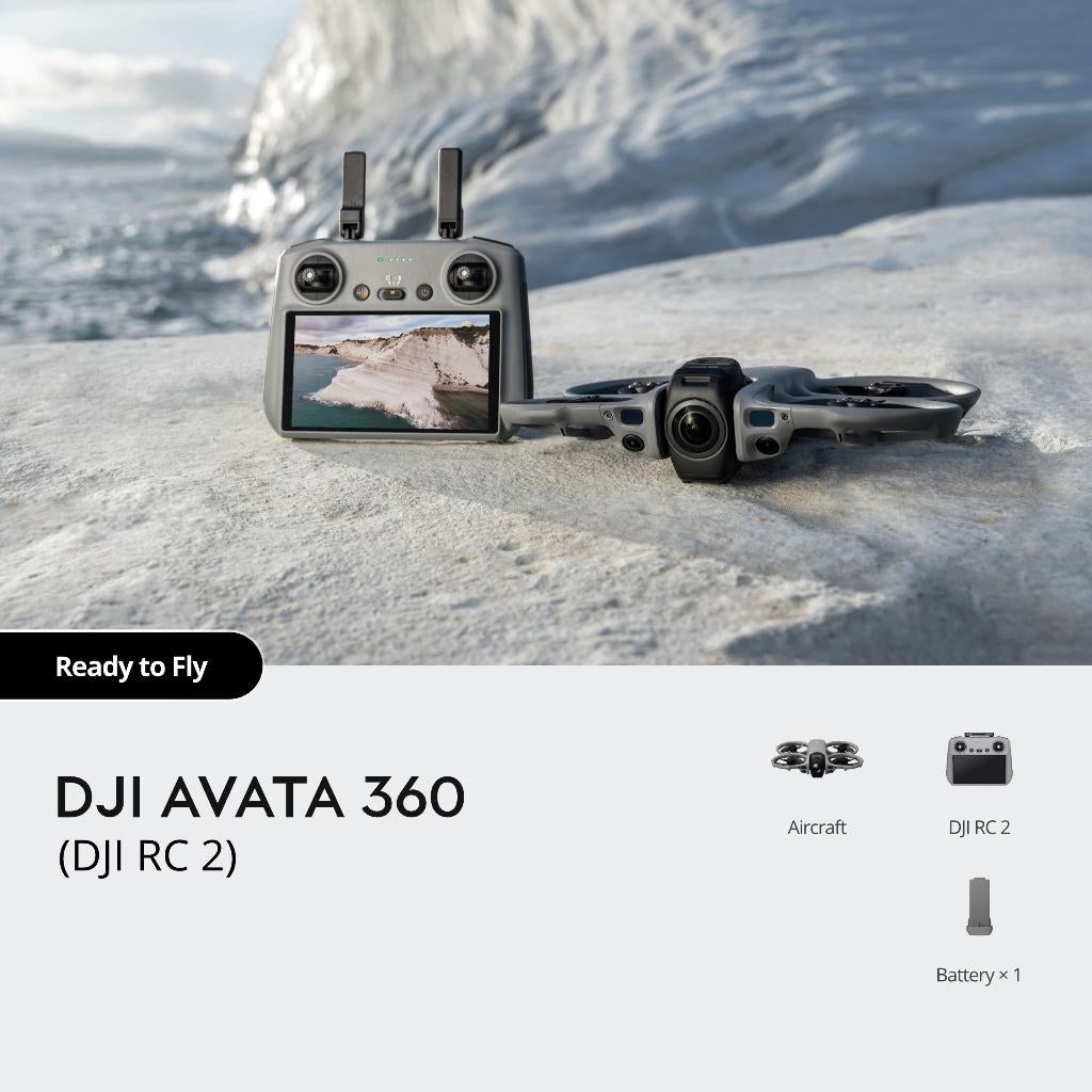 DJI Avata 360 (DJI RC 2), TV, Hi-fi & Vidéo, Drones, Neuf, Drone professionnel, Qualité supérieure, DJI, 250 à 900 g, 15 à 30 minutes