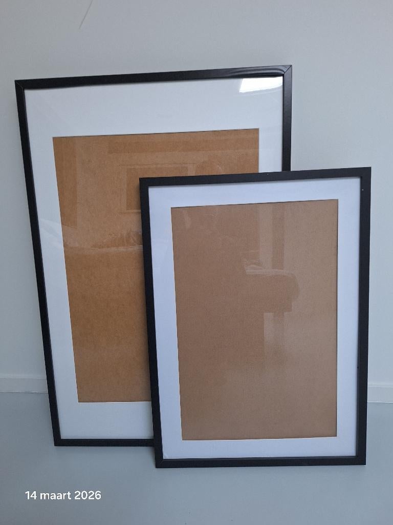 zwarte kader Ikea, Antiek en Kunst, Ophalen
