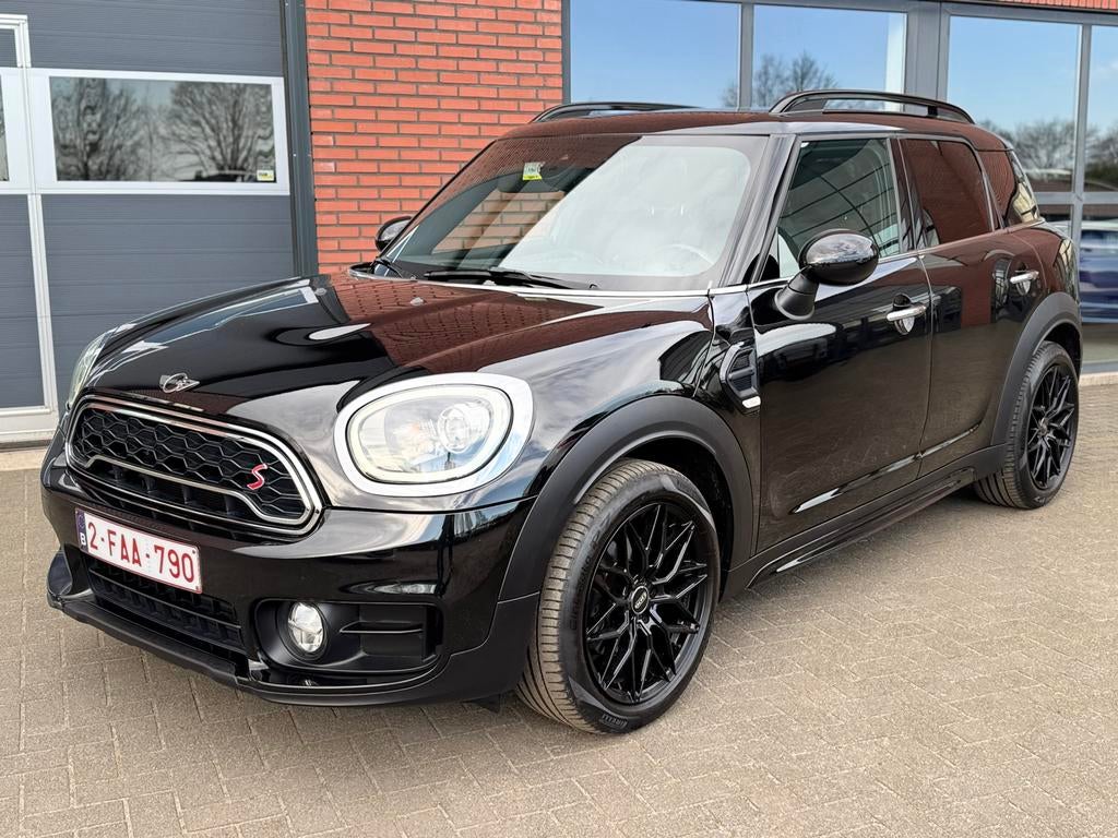 Mini Countryman 2.0 D Aut. S-Pakket pano carplay navi, Auto's, Mini, Automaat, 1995 cc, Zwart, Leder