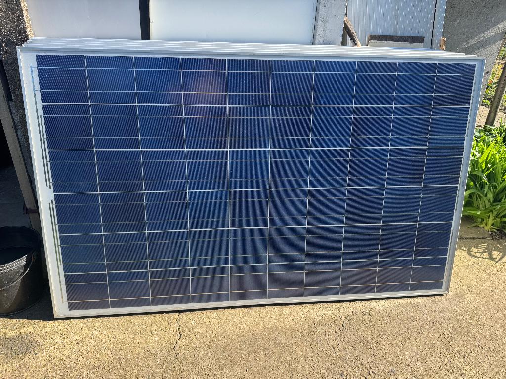 6 panneaux solaires 220 Wp, Enlèvement, Utilisé, Système complet, 200 watts-crêtes ou plus
