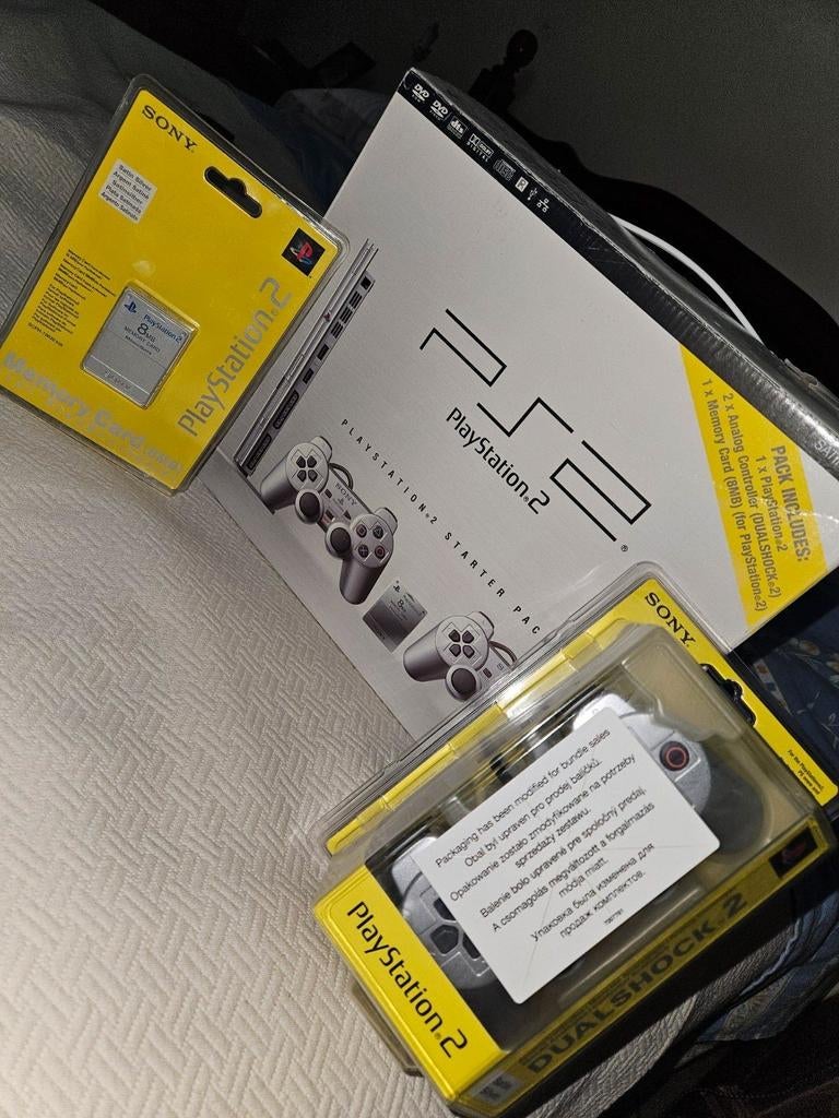 Ps2 slim complete controller nieuwe geheugenkaart, Games en Spelcomputers, Spelcomputers | Sony PlayStation 2, Ophalen, Slim