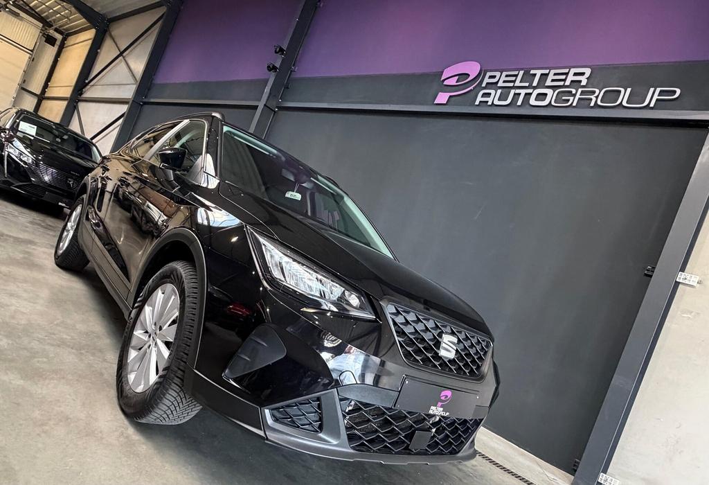 Seat Arona 1.0 TSi DSG Style GPS Apple CarPlay Lane Assist, Auto's, Seat, 139 g/km, 0 kg, Zwart, Bedrijf