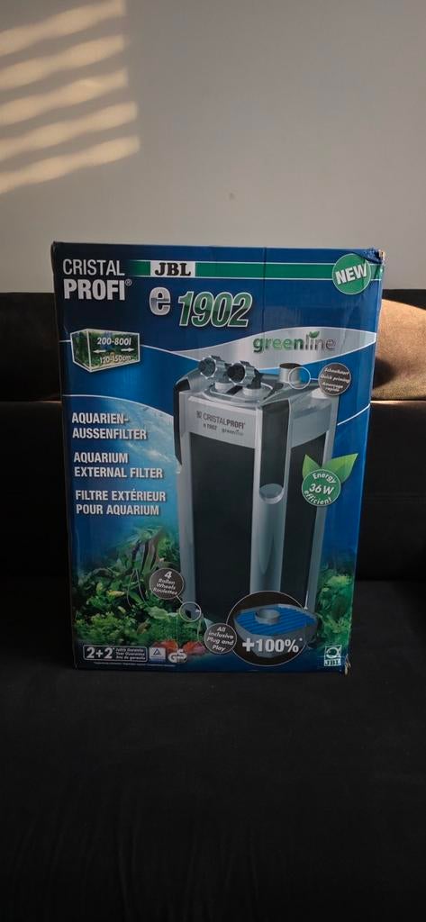 Filtre aquarium JBL CristalProfi e1902 greenline - Neuf Scel, Animaux & Accessoires, Enlèvement ou Envoi, Neuf