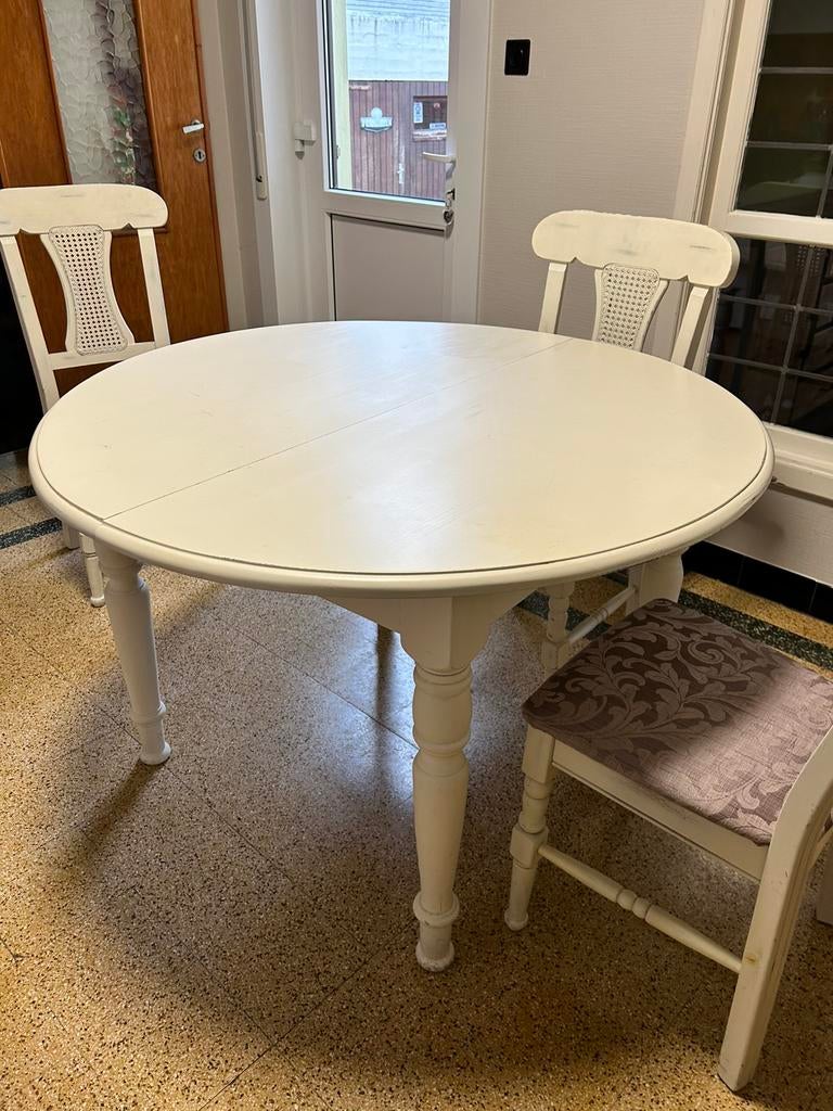 Eetplaats in landelijke stijl, Huis en Inrichting, Complete eetkamers, Ophalen, Gebruikt, Landelijk, 4 tot 6 stoelen