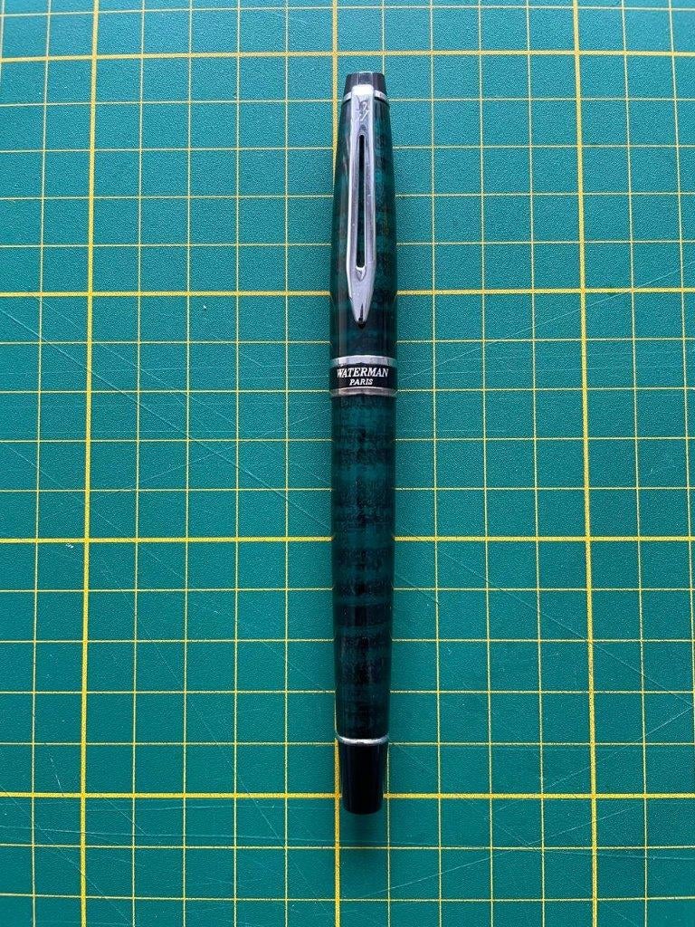 Waterman Expert Dune Green CT M nib fountain pen, Verzamelen, Pennenverzamelingen, Ophalen of Verzenden, Waterman