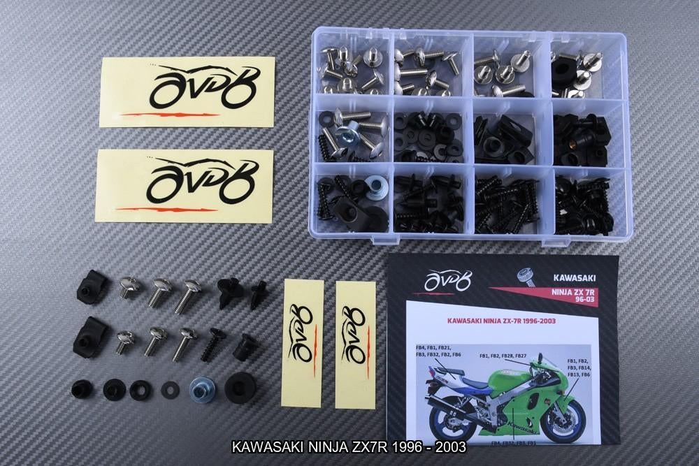 Kuip bouten set voor KAWASAKI NINJA ZX7R 1996 - 2003, Ophalen of Verzenden, Nieuw