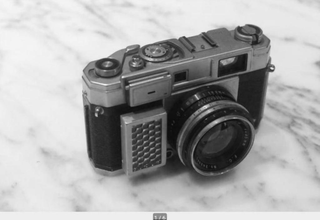 Beauty Super L met Canter-S 45mm/1.9 nr.87624, Ophalen of Verzenden, 1940 tot 1960, Fototoestel