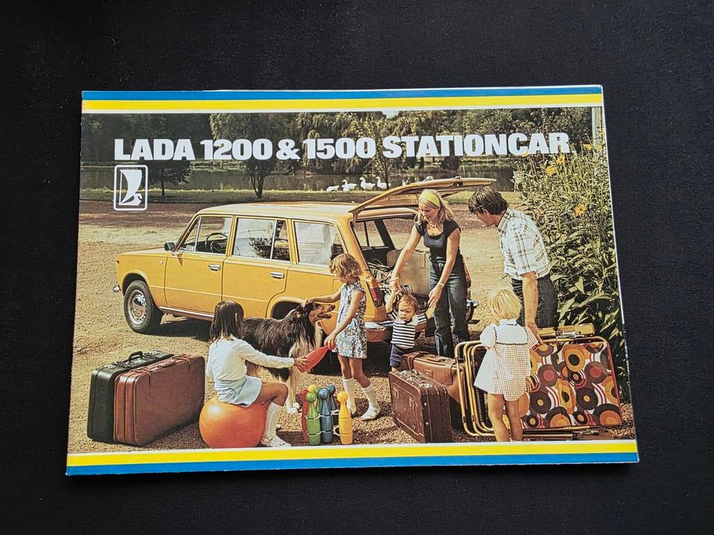 Brochure Lada 1300 & 1500 Stationcar, Ophalen of Verzenden