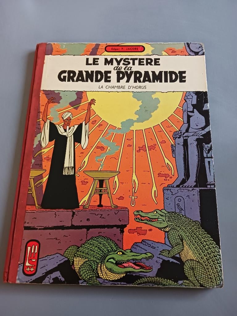 Blake et Mortimer Le Mystère de la Grande Pyramide 2 HC 1959, Livres, BD, Enlèvement ou Envoi