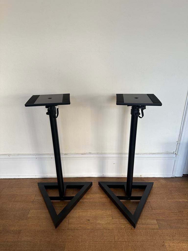 Pieds réglables pour enceinte /studio, Enlèvement, Comme neuf