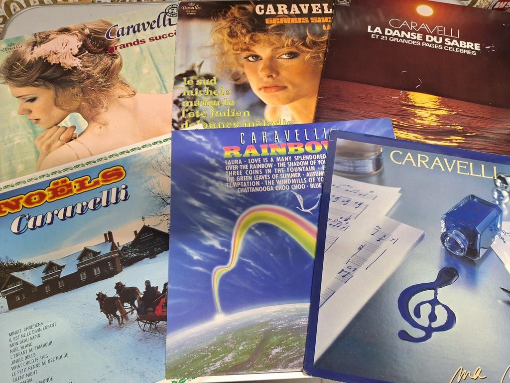 Lot 26 x LP's Vinyl Caravelli 33 RPM, Ophalen of Verzenden, Gebruikt, 12 inch