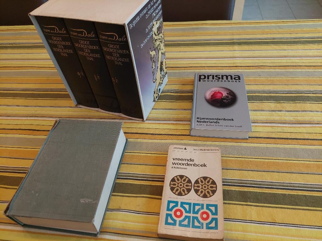 Boeken te koop – woordenboeken., Enlèvement ou Envoi, Utilisé, Autres éditeurs, Autres langues