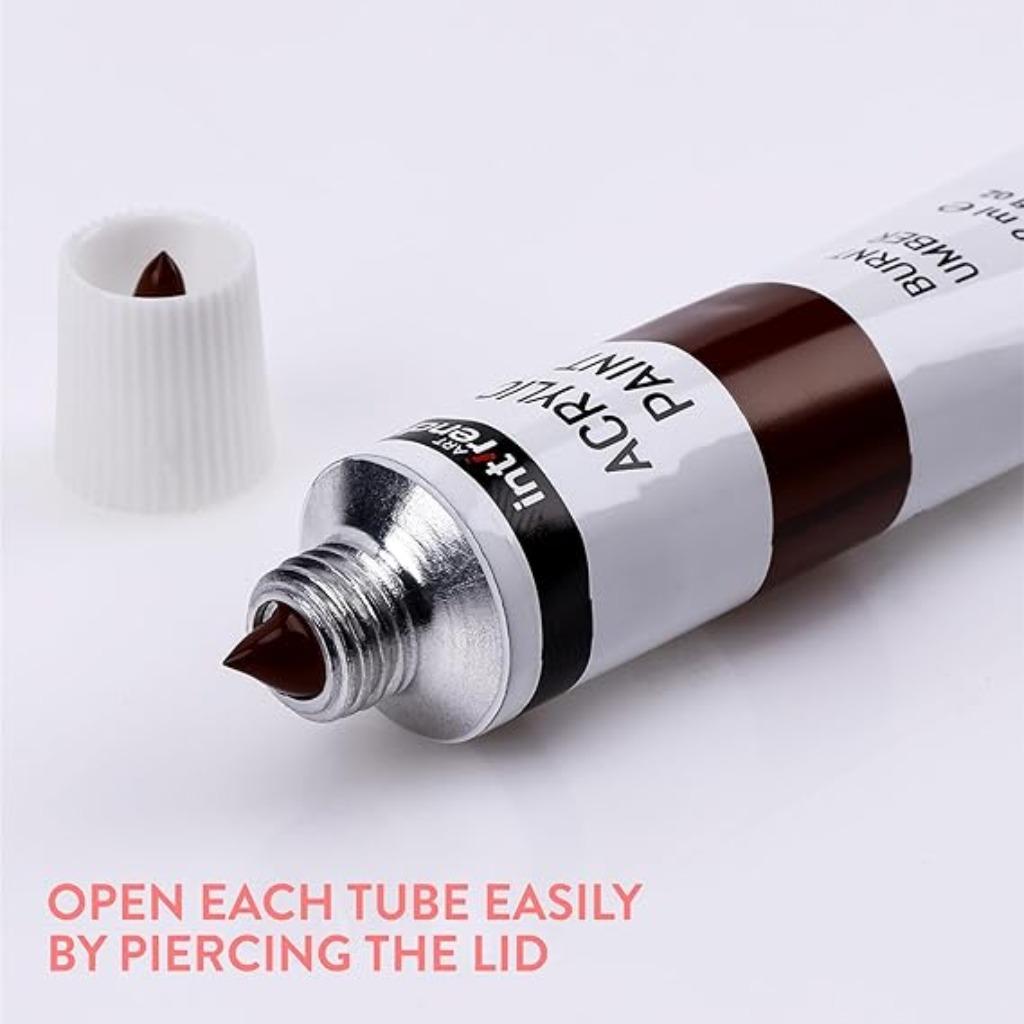 Set de peinture acrylique | 24 peintures imperméables | 12, Hobby & Loisirs créatifs, Peinture, Neuf, -, Int!rend, Envoi