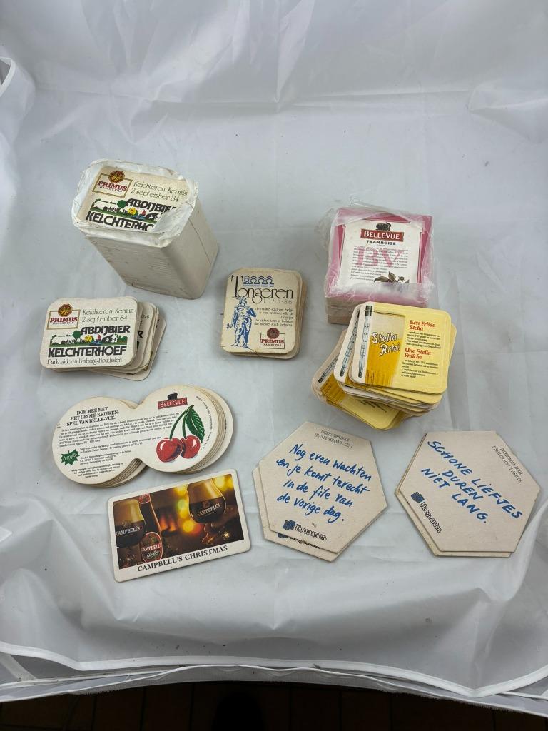 Kleine partij bierkaartjes, Ophalen of Verzenden, Gebruikt, Gebruiksvoorwerp