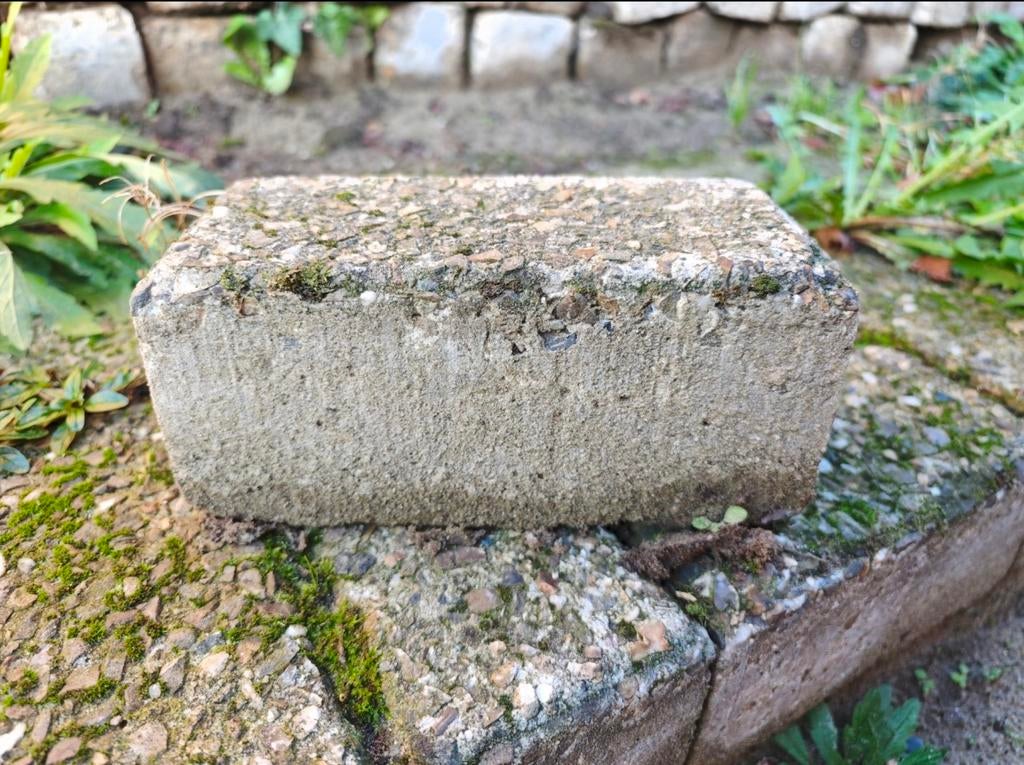 Betonklinkers gratis, Tuin en Terras, Grind, Keien en Split, Ophalen, Geel